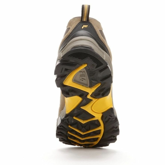 Fila Shoes Mens Fila Travail Trail Running Shoes Brown Gold Poshmark